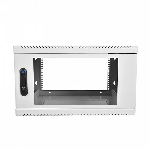 Шкаф телекоммуникационный настенный 15U (600x480) дверь стекло
