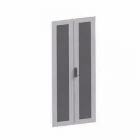  					Дверь двустворчатая перфорированная для IT корпусов CQE 2000 x 800RAL7035				 