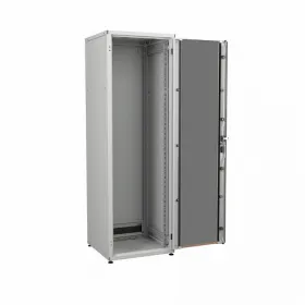  					Шкаф напольный 19, 45U, 2096х600х800мм (ВхШхГ), дверь стальная сплошная с трехточ. замком с ручкой, укороч. дверь + фальшп. 3U с щеточным вводом, без				 