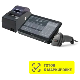 POS-система АТОЛ Mark Optima [АТОЛ 50Ф без ФН, POS-терминал 11.6, Windows 10 IoT, Frontol 6, сканер 2D SB2108 Plus]