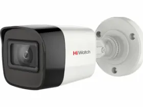 DS-T500 (2,4 мм)                                                    Цилиндрическая HD-TVI видеокамера с ИК-подсветкой до 20 м