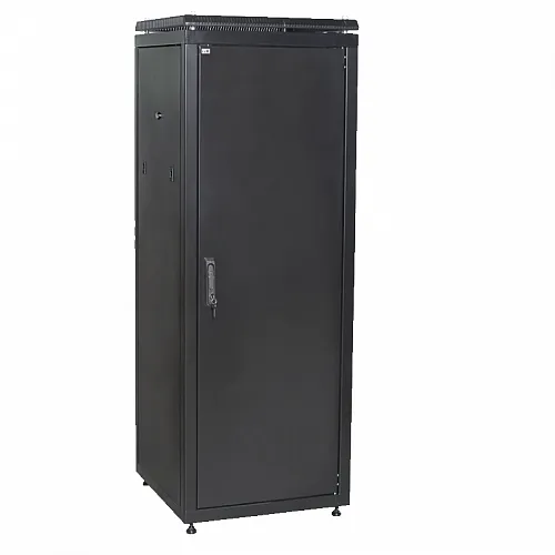ITK Шкаф сетевой 19 LINEA N 18U 600х800 мм металлическая передняя дверь черный