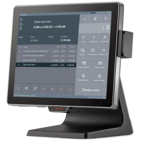 Сенсорный терминал АТОЛ JAZZ 15 [15, P-CAP, Intel Celeron J1900, SSD, 4 GB DDR3L], MSR, без ОС
