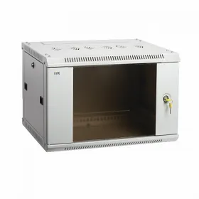  					ITK Шкаф LINEA W 6U 600x600 мм дверь стекло, RAL7035				 