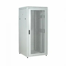  					ITK Шкаф сетевой 19  LINEA N 18U 800х800мм перф. пер. дв. задн. металл. сер.				 