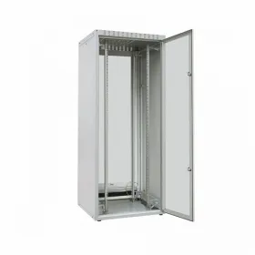  					Шкаф напольный 19, 42U, 1963х800х800мм (ВхШхГ), передняя и задняя двери стальные одностворчатые с перфорацией типа C (80%) и трехточ. замком, 2 пары 				 