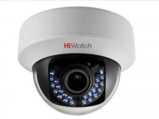 DS-T107 Купольная HD-TVI видеокамера с ИК-подсветкой до 30м