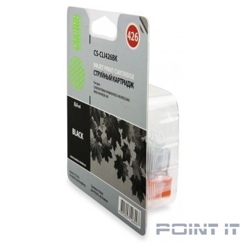 Cactus CLI426BK Картридж для Canon MG5140/5240/6140/8140/MX884, черный, 8.4 мл.