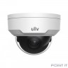 Uniview IPC322LB-DSF40K-G-RU Видеокамера IP купольная антивандальная, 1/2.7" 2 Мп КМОП @ 30 к/с, ИК-подсветка до 30м., 0.01 Лк @F2.0, объектив 4.0 мм, WDR, 2D/3D DNR, Ultra 265, H.265, H.264, MJPEG, 2