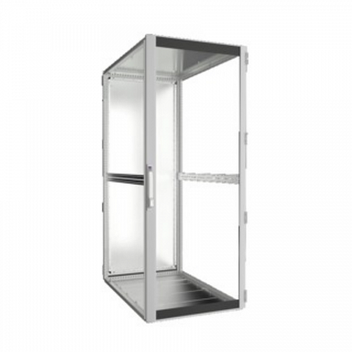 TS IT Шкаф 800х2000х1200 с обзорной и стальной дверью, без 19, IP55