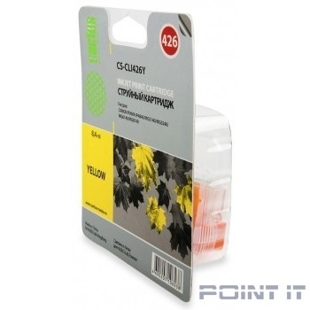 Cactus CLI426Y Картридж для Canon MG5140/5240/6140/8140/MX884, желтый (8.4мл)