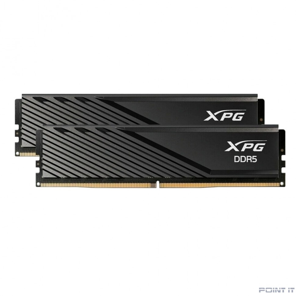 Память DDR5 2x16GB 6000MHz A-Data AX5U6000C3616G-DTLABBK XPG Lancer Blade RTL PC5-48000 CL36 DIMM ECC 288-pin 1.35В kit dual rank с радиатором Ret