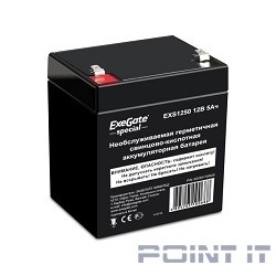 Exegate ES255175RUS Аккумуляторная батарея Exegate Special EXS1250, 12В 5Ач, клеммы F1