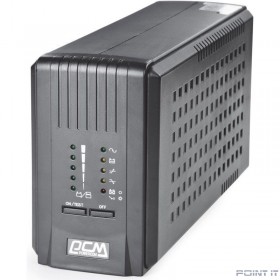 PowerCom Smart King Pro+ SPT-500-II ИБП {Line-Interactive, 500 ВА / 400 Вт, Tower,3 xC13 с резервным питанием и 2 xC13 с фильтрацией, USB, USB} (1154030)