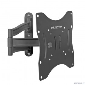 Кронштейн для телевизора Kromax TECHNO-3 серый 15&quot;-40&quot; макс.20кг настенный поворотно-выдвижной и наклонный