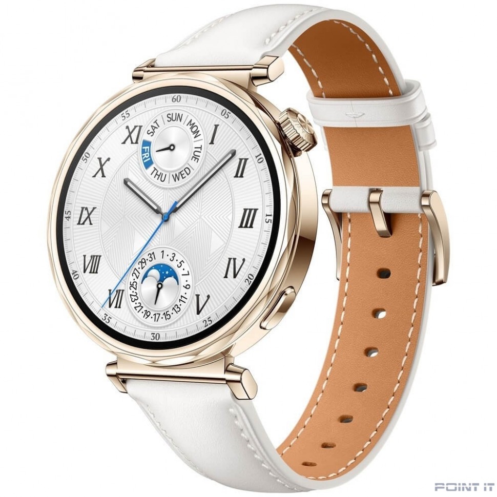 Смарт-часы Huawei Watch GT 5 JNA-B19, 41.3мм, 1.32", Белый [55020dha]
