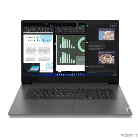 Ноутбук Lenovo V17 G4 IRU [83A2000URU] Grey 17.3&quot; {FHD i3-1315U/8Gb/SSD512Gb/IntelUHD/NoOS}
