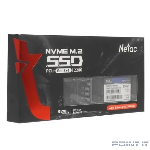 Накопитель SSD Netac PCI-E 3.0 256Gb NT01NV2000-256-E4X NV2000 M.2 2280