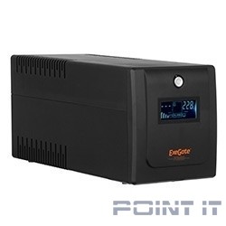 Exegate EP285531RUS ИБП ExeGate SpecialPro Smart LLB-2200.LCD.AVR.EURO.RJ.USB &lt;2200VA/1300W, LCD, AVR, 4 евророзетки, RJ45/11, USB, Black&gt;