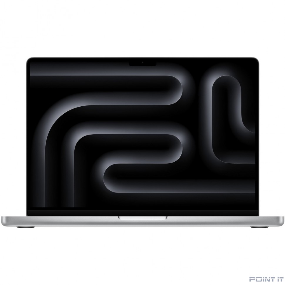 Ноутбук Apple MacBook Pro 14-inch 2024 [MX2F3LL/A] (КЛАВ.РУС.ГРАВ.) Silver 14.2" Liquid Retina XDR {(3024x1964) M4 Pro 14C CPU 20C GPU/24GB/1TB SSD/без переходника на EU арт.11007065}