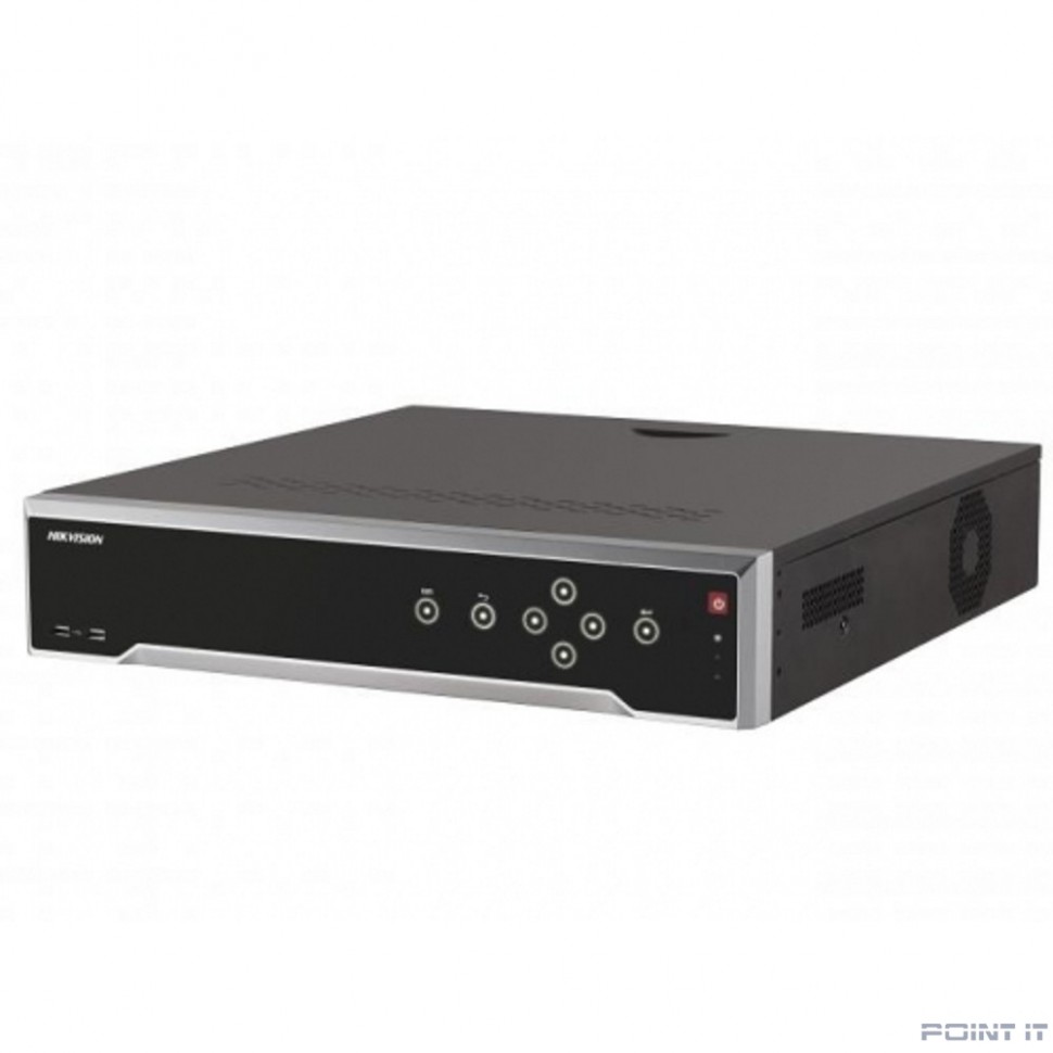 HIKVISION DS-7764NI-M4 IP-видеорегистратор 8K 64-канальный/ Видеовыход: 1 VGA до 1080Р и 2 HDMI до 4К(3840 ? 2160) и до 8K(7680 ? 4320)
