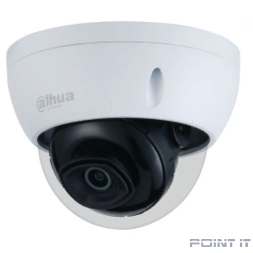 DAHUA DH-IPC-HDBW3441EP-AS-0280B-S2 Уличная купольная IP-видеокамера с ИИ 4Мп, 1/3” CMOS, объектив 2.8мм, видеоаналитика, ИК-подсветка до 50м, IP67, IK10, корпус: металл