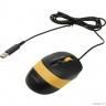 Клавиатура + мышь A4Tech Fstyler F1110 клав:черный/желтый мышь:черный/желтый USB Multimedia