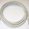 Патч-корд Cabletech UTP4 cat.5е, 2.0м, CCA, серый, литой коннектор РАСПРОДАЖА