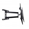 Kromax DIX-20 черный 22"-65" макс.45кг настенный поворотно-выдвижной и наклонный