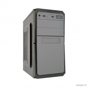 Exegate EX284023RUS Корпус Minitower BA-202 Black, mATX, &lt;AA500, 80mm&gt;, 2*USB, Audio