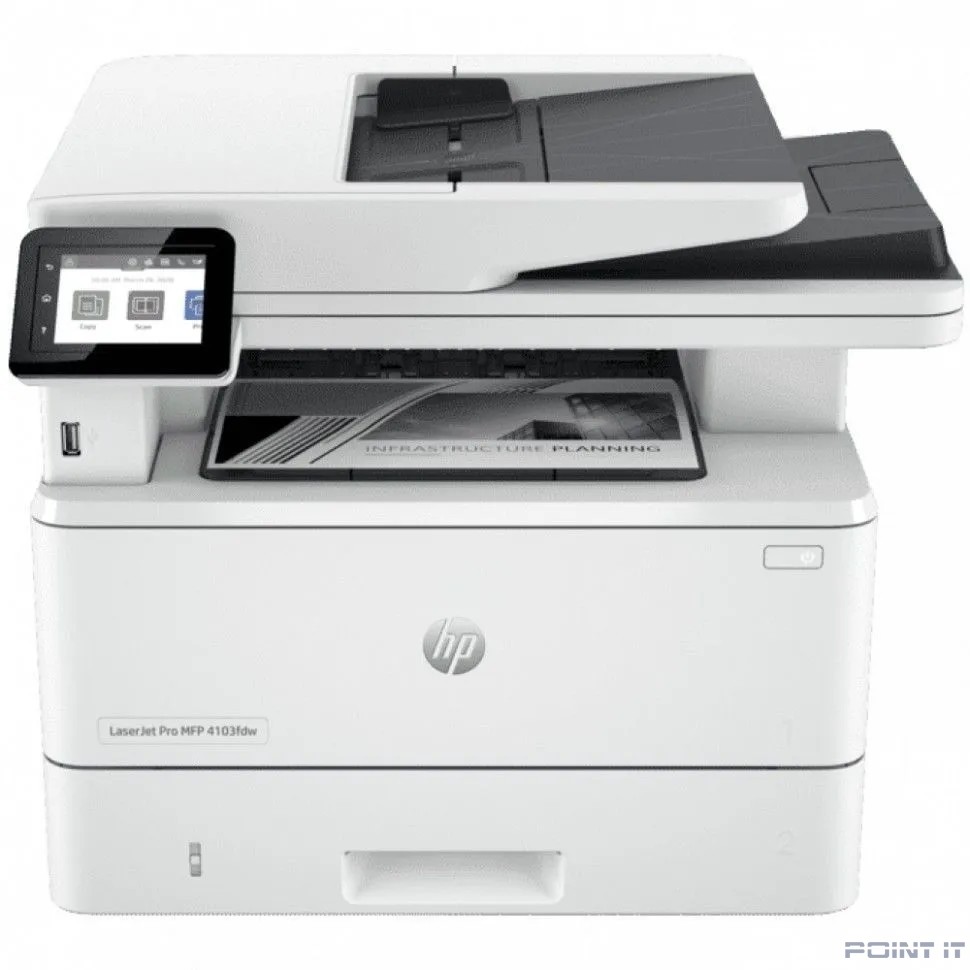МФУ (принтер, сканер, копир, факс) LJ PRO 4103FDW 2Z629A HP