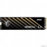 Твердотельный накопитель SSD MSI M.2 4TB PCIe 4.0 NVMe  SPATIUM M461 
