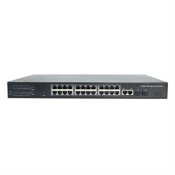 AN-SM26P24 - 26-портовый управляемый коммутатор с PoE+ до 400Вт