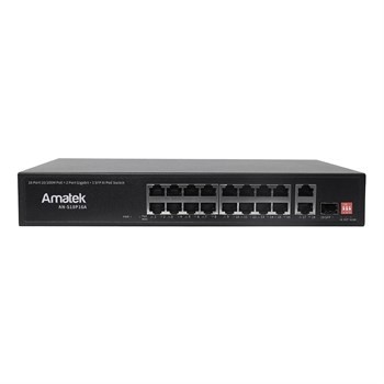 AN-S18P16A - 19-портовый 100/1000 Мбит/с коммутатор с PoE+ до 200Вт