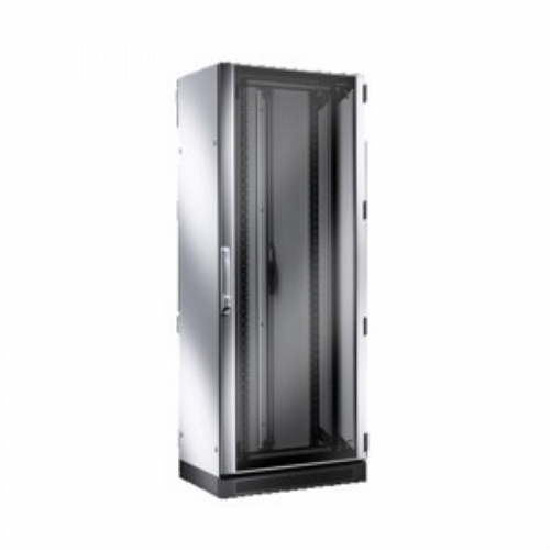 TS IT Шкаф 800x2100x800 42U с обзорной и стальной дверью 19 монтажные рамы, предсобранный