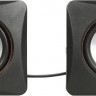 Колонки 5W BLACK/ORANGE SPK 33 65633 DEFENDER