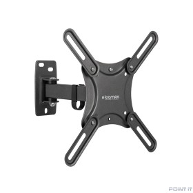 Kromax CORBEL-4 черный 15&quot;-42&quot; макс.25кг настенный поворот и наклон