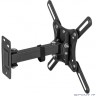 Kromax CORBEL-4 черный 15"-42" макс.25кг настенный поворот и наклон