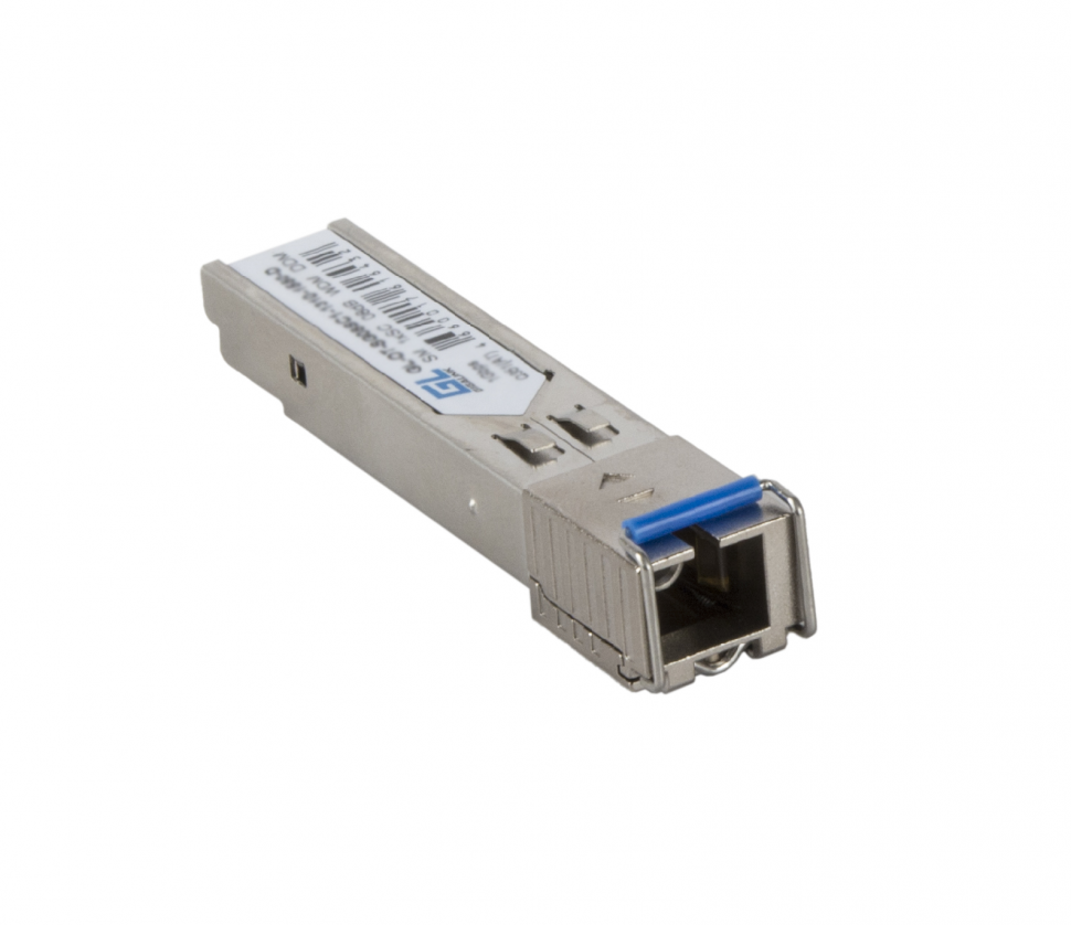 Модуль промышленный GIGALINK SFP, WDM, 1Гбит/c, одно волокно SM, SC, Tx:1310/Rx:1550 нм, DDM, 14 дБ (до 20 км) -40C