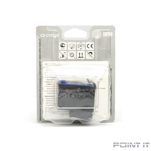 Картридж струйный Cactus CS-C9352C №22XL многоцветный для HP DJ 3920/3940/D1360/D1460/D1470/D1560/D2330/D2360 (18мл)