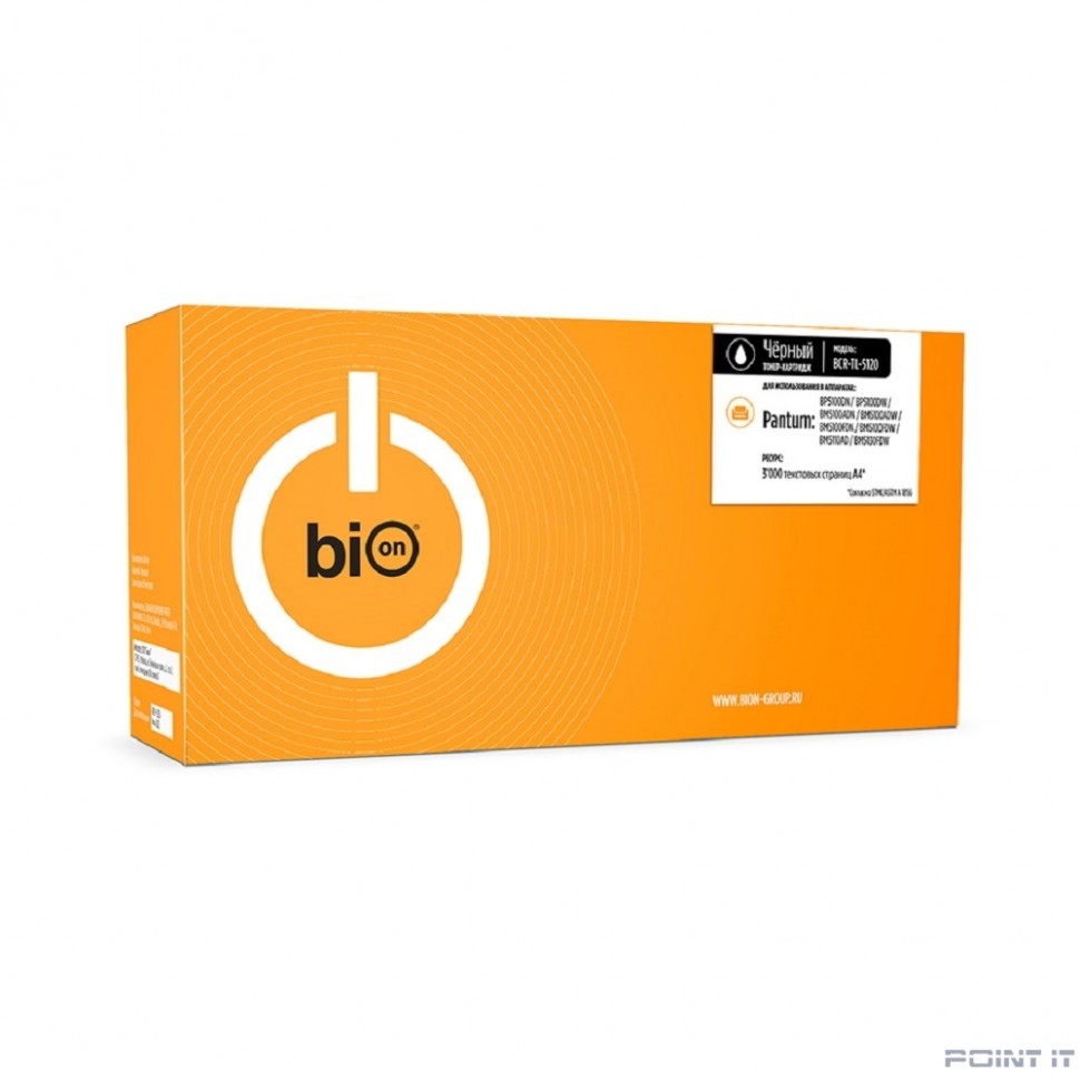 Bion BCR-TL-5120 Картридж лазерный TL-5120 для Pantum BP5100DN/BP5100DW/BM5100ADN/BM5100ADW/BM5100FDN/BM5100FDW/BM5110AD/BM5130FDW черный, (3000стр.)