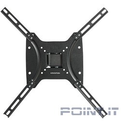 Kromax OPTIMA-402 black {Кронштейн для LED/LCD телевизоров 15&quot;-55&quot;, max 25 кг, настенный, 3 ст свободы, наклон +5°-12°, поворот ±30°, от стены 68.5 мм, max VESA 400x400 мм,}