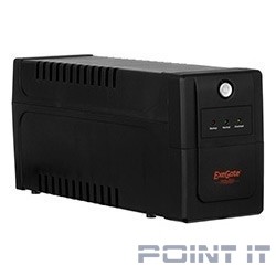 Exegate EP285538RUS ИБП ExeGate Power Back BNB-600.LED.AVR.C13.RJ <600VA/360W, LED, AVR,4*IEC-C13, RJ45/11, Black>