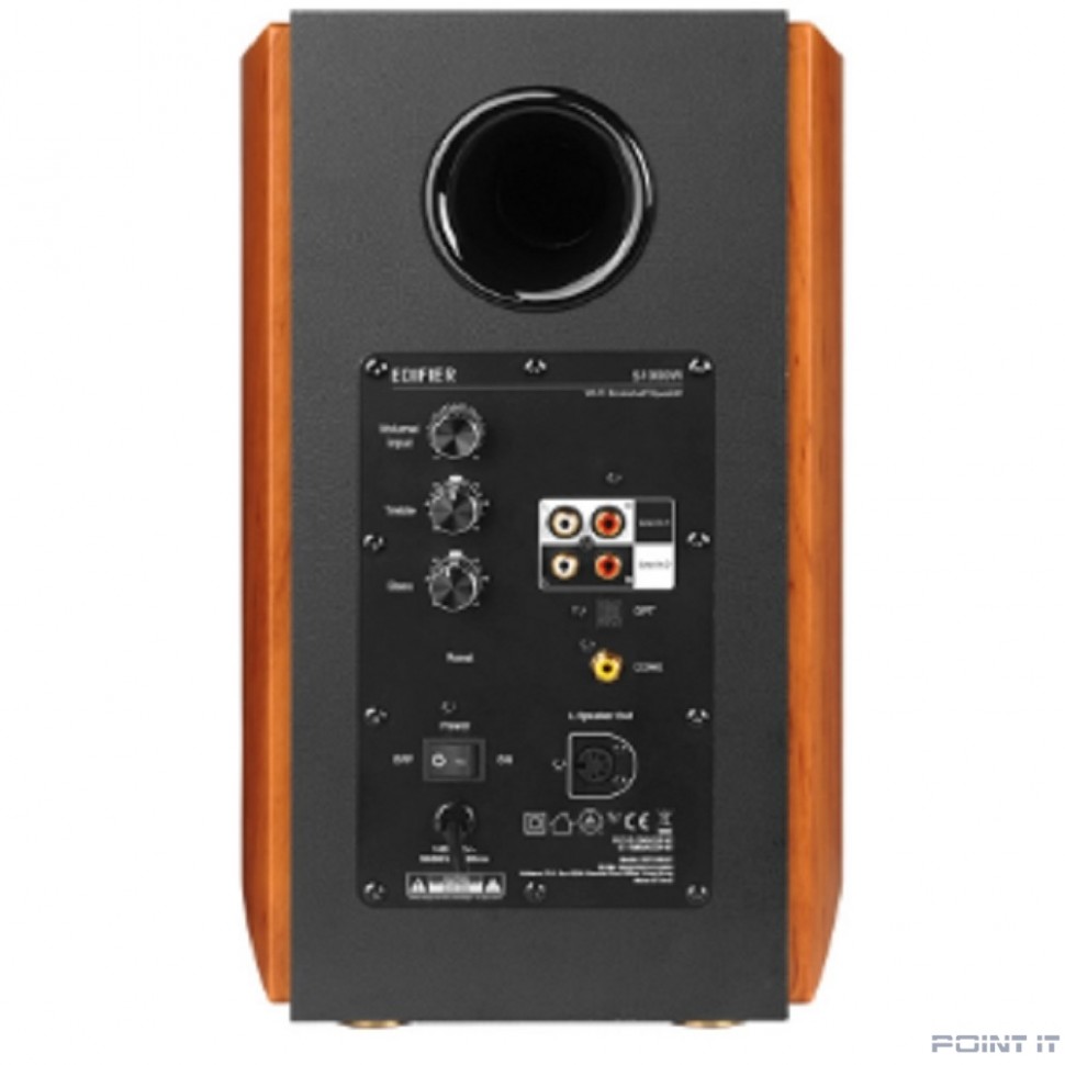 Edifier S1000W Brown {120W, 45 Гц - 40 кГц;WiFi, Airplay2, Bluetooth 5.2, Optical, RCA, Coaxial}