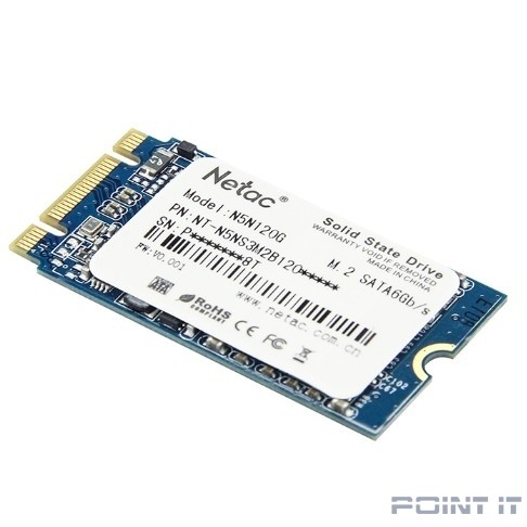 Накопитель SSD Netac mSata N5M 512GB NT01N5M-512G-M3X TLC
