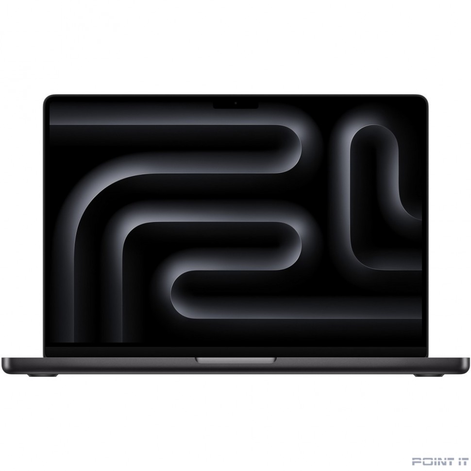 Ноутбук Apple MacBook Pro 14-inch 14" Space Black (КЛАВ.РУС.ГРАВ.) (M4 10C CPU, 10C GPU/16Gb/1TB SSD/рекоменд.переходник 11007065) (MW2V3ZP/A)